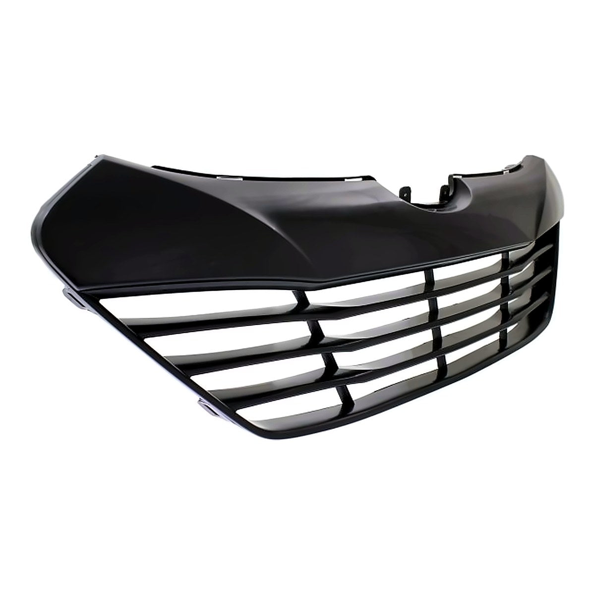 2010-2015 Hyundai Tucson Grille Black Gls For Use Without Chrome Moulding – Side View (HY1200156)