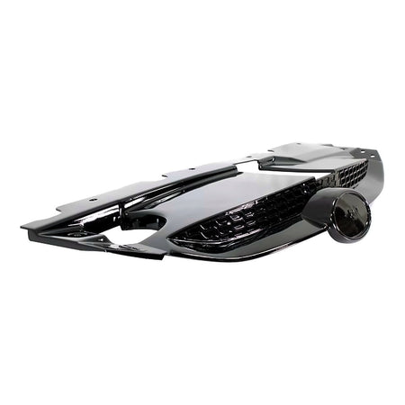 2010-2015 Hyundai Tucson Grille Upper Cover Black Ltd – Side View (HY1200157)