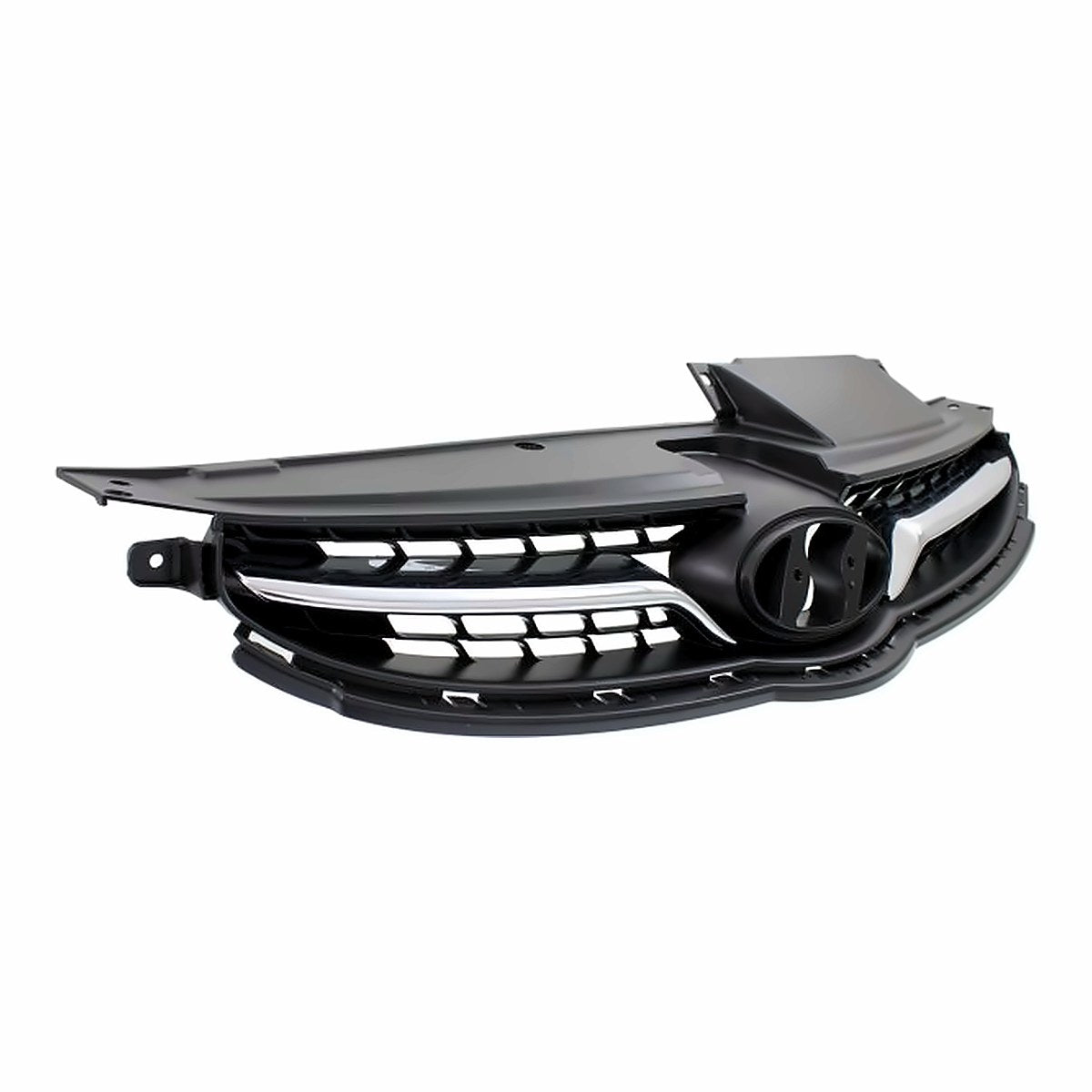 2011-2013 Hyundai Elantra_Sedan Grille Chrome/Black – Side View (HY1200160)