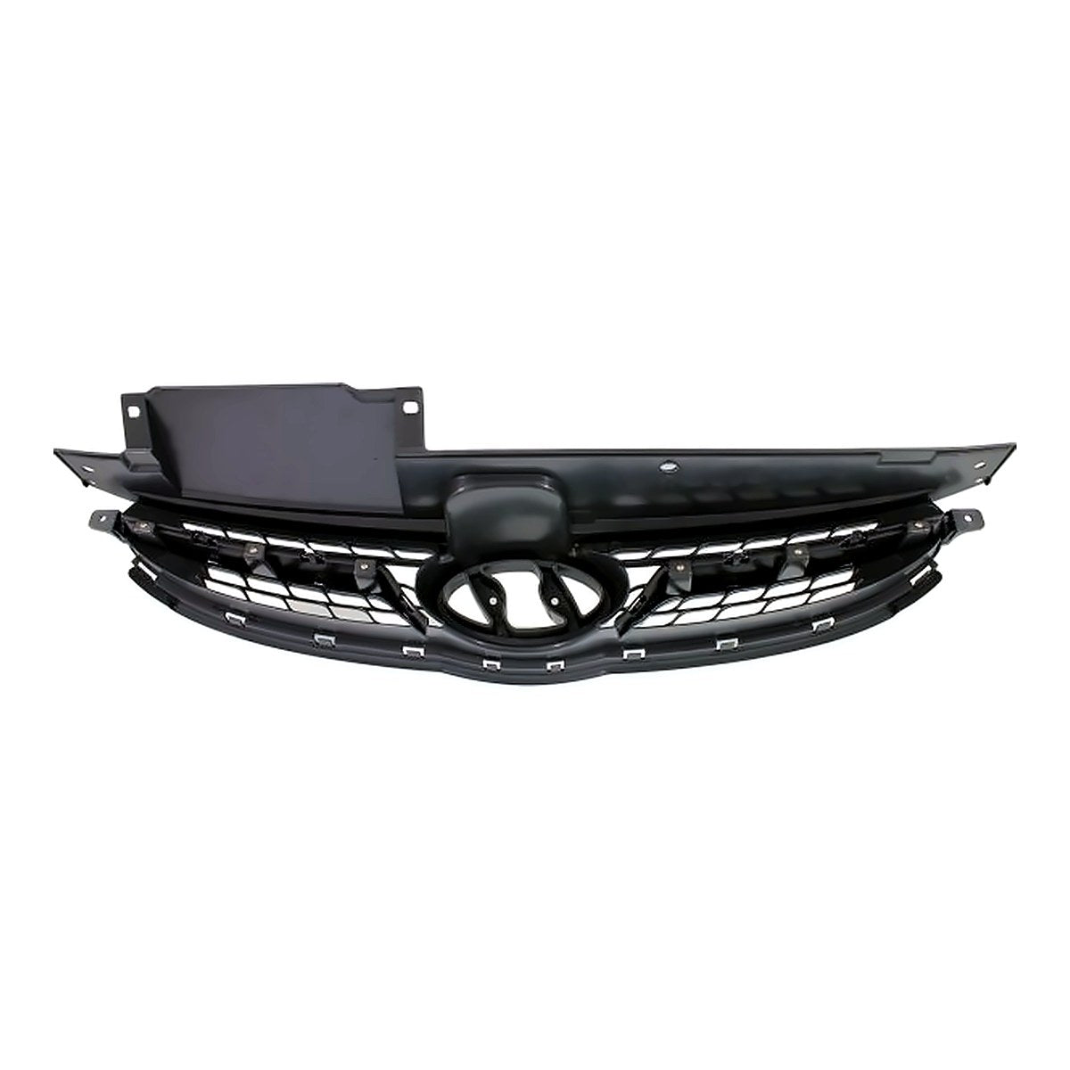 2011-2013 Hyundai Elantra_Sedan Grille Chrome/Black – Back View (HY1200160)