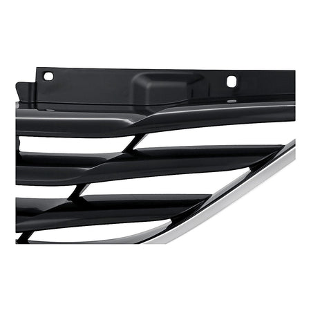 2011-2013 Hyundai Sonata Grille Matte Black With Chrome Mldg Exclude Hyb – HY1200162-5