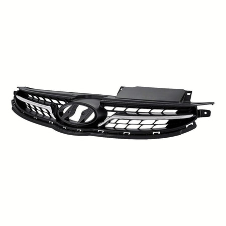 2011-2013 Hyundai Elantra_Sedan Grille Korea Built Matte-Dark Gray With Chrome Mldg Ltd Model – HY1200165-2