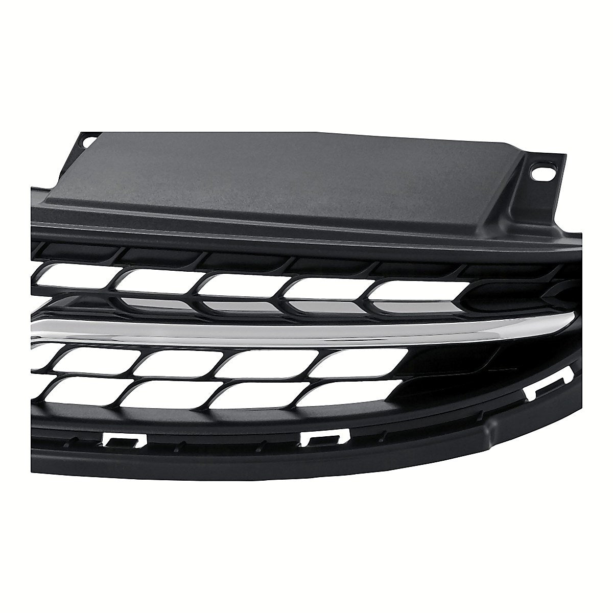 2011-2013 Hyundai Elantra_Sedan Grille Korea Built Matte-Dark Gray With Chrome Mldg Ltd Model – HY1200165-5