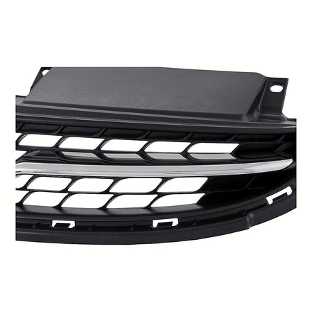2011-2013 Hyundai Elantra_Sedan Grille Korea Built Matte-Dark Gray With Chrome Mldg Ltd Model – HY1200165-5