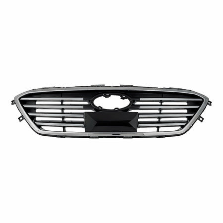 2015-2017 Hyundai Sonata Grille Chrome With Auto Cruise Without Sport Pkg – Front View (HY1200175)