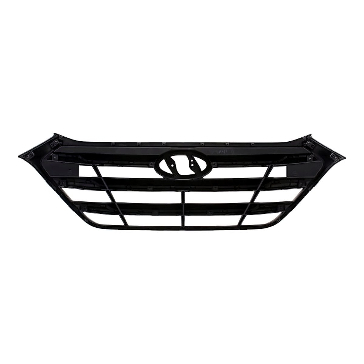 2016 Hyundai Tucson Grille Black/Silver – Back View (HY1200189)