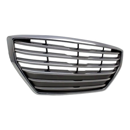 2015-2016 Hyundai Genesis_Sedan Grille Chrome Silver/Satin Without Adaptive Cruise – Side View (HY1200191)