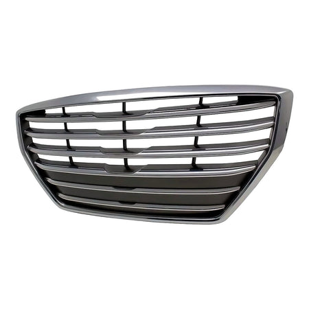 2015-2016 Hyundai Genesis_Sedan Grille Chrome Silver/Satin Without Adaptive Cruise – Side View (HY1200191)