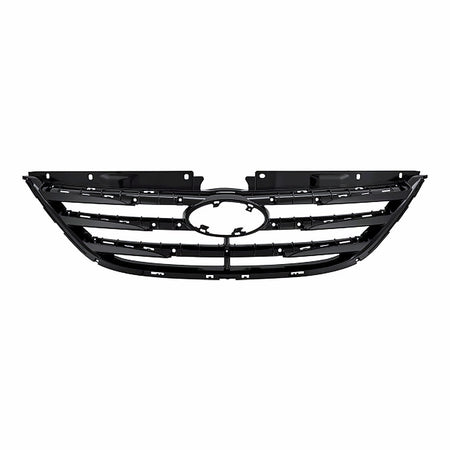 2014 Hyundai Sonata Grille With Ptm Bars Use With Chrome Moulding (Not Include Moulding) – Front View (HY1200192)