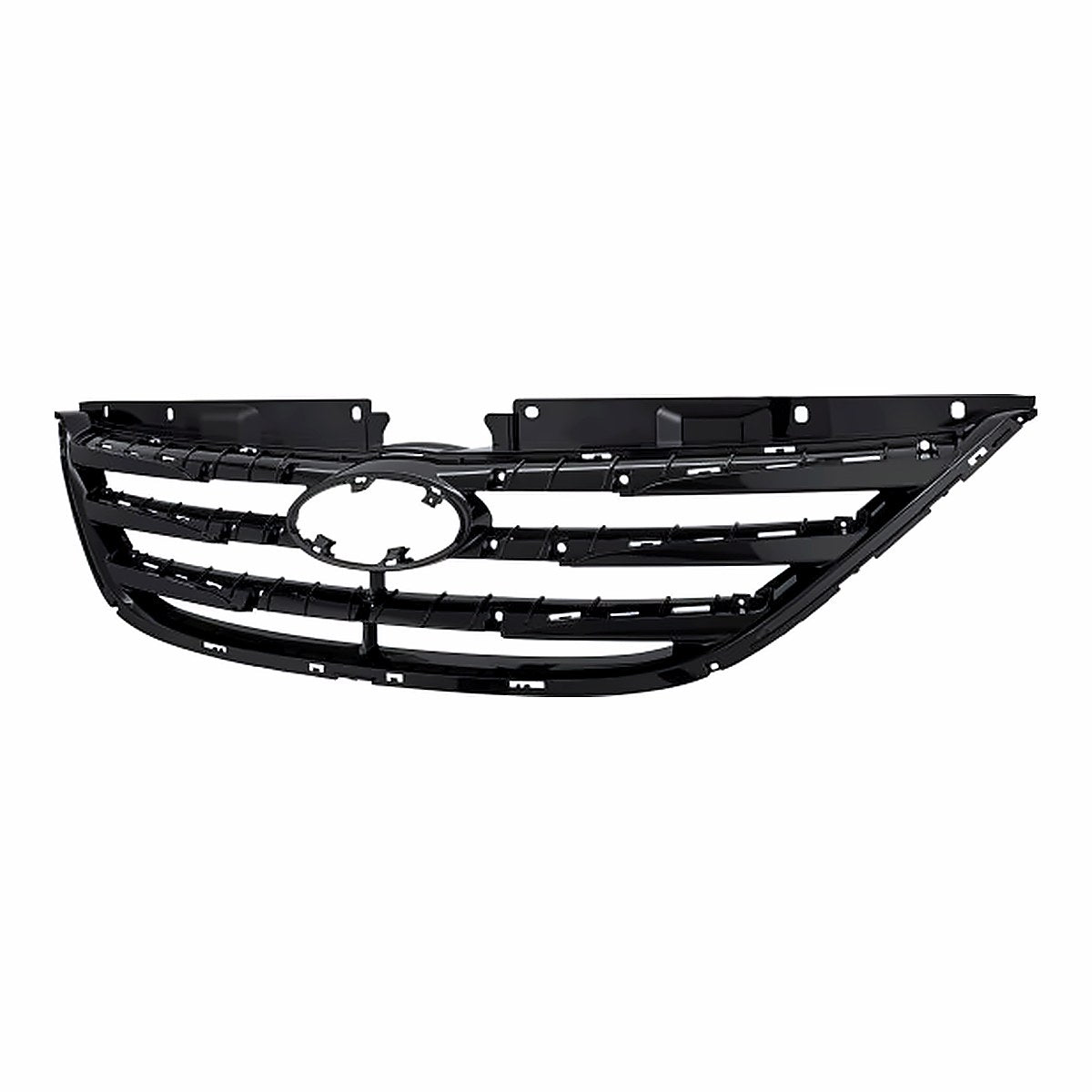 2014 Hyundai Sonata Grille With Ptm Bars Use With Chrome Moulding (Not Include Moulding) – Side View (HY1200192)