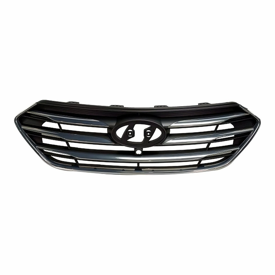 2017-2018 Hyundai Santa_Fe_Sport Grille Smoke Gray With Camera Sport – Front View (HY1200202)
