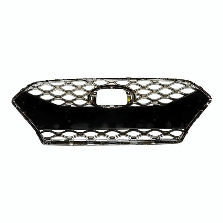 2018-2019 Hyundai Sonata Grille Smoked With Adaptive Cruise Model With Sport Bumper – Back View (HY1200210)