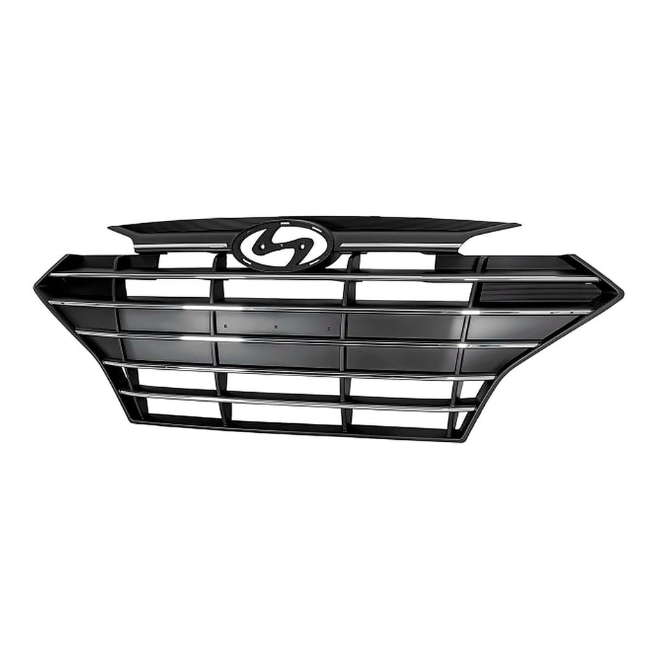 2019-2020 Hyundai Elantra_Sedan Grille Black/Chrome Without Adaptive Cruise For Usa Built Model – Side View (HY1200212)