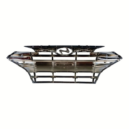 2019-2020 Hyundai Elantra_Sedan Grille Black/Chrome Without Adaptive Cruise For Usa Built Model – Back View (HY1200212)