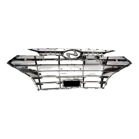 2019-2020 Hyundai Elantra_Sedan Grille Black/Chrome Use With Adaptive Cruise For Usa Built Model – Back View (HY1200213)
