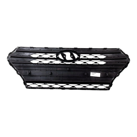 2018-2022 Hyundai Accent_Sedan Grille Chrome Frontame With Black Bars Use Without Auto-Brake – Back View (HY1200214)