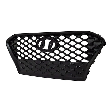 2018-2021 Hyundai Kona Grille All Matte Dark Gray – Side View (HY1200215)