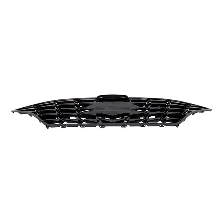 2020-2023 Hyundai Sonata Grille Front Gloss Black Without Sensor/Camera Fits Sel/Sel Plus/Sprt Models – Side View (HY1200230)