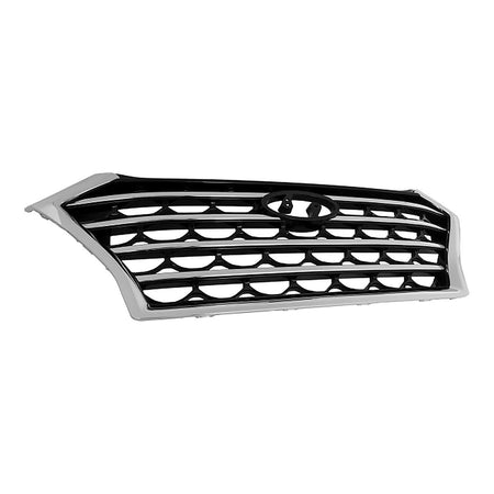 2019-2021 Hyundai Tucson Grille Front Ptd Black Chrome Molding Without Camera – Side View (HY1200233)