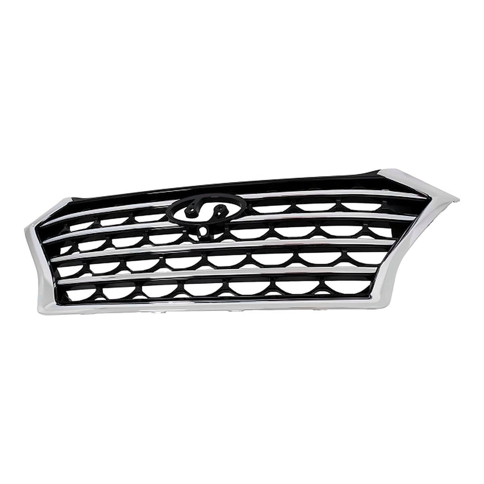 2019-2021 Hyundai Tucson Grille Front Ptd Black Chrome Molding With Camera – Side View (HY1200234)