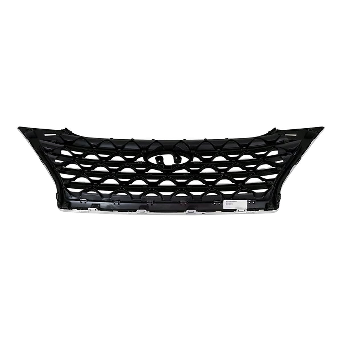 2019-2021 Hyundai Tucson Grille Front Ptd Black Chrome Molding With Camera – Back View (HY1200234)