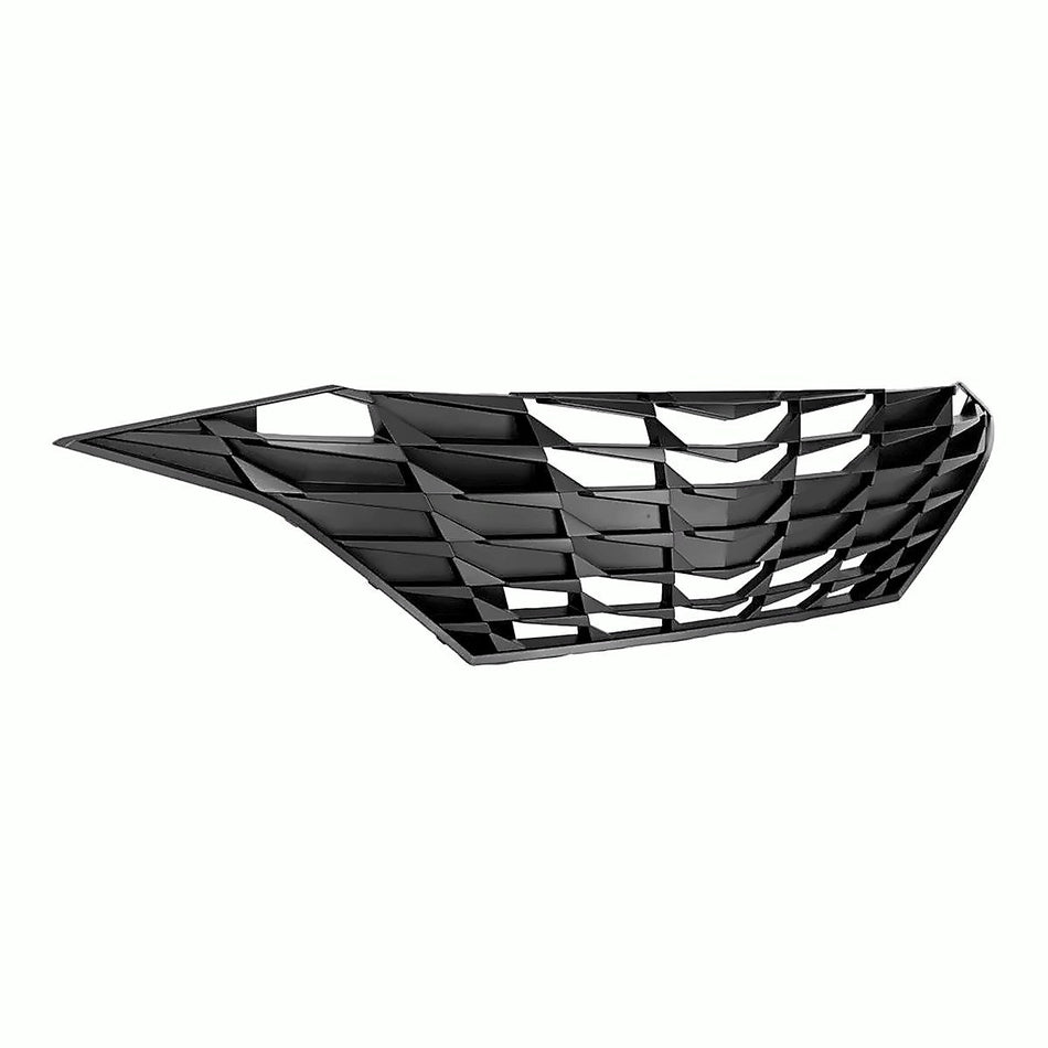 2021-2023 Hyundai Elantra_Sedan Grille Front Upper Textured Black Without Adaptive Cruise Us Built – Side View (HY1200235)