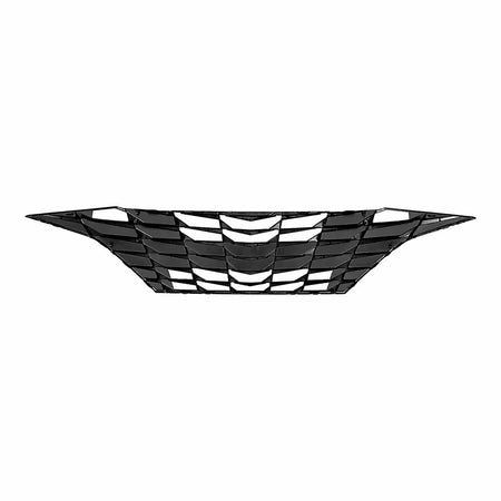 2021-2023 Hyundai Elantra_Sedan Grille Front Upper Textured Black Without Adaptive Cruise Us Built – Back View (HY1200235)