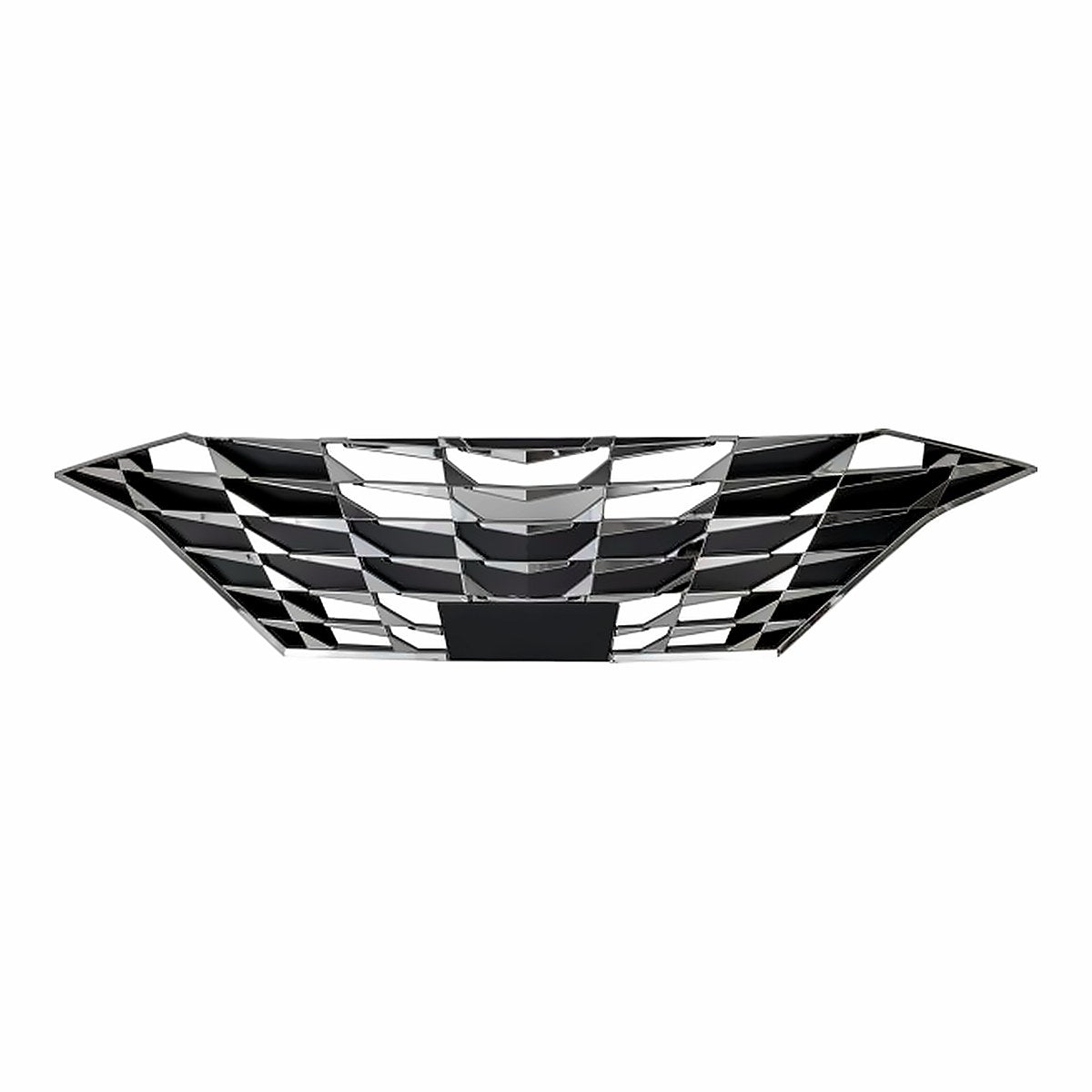 2021-2023 Hyundai Elantra_Sedan Grille Front Smoked Chrome Moulding With Adaptive Us Built – Front View (HY1200237)