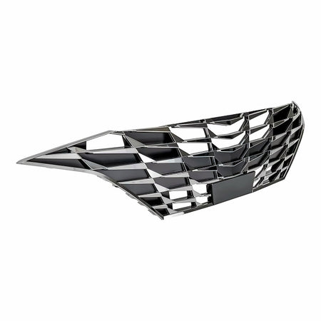 2021-2023 Hyundai Elantra_Sedan Grille Front Smoked Chrome Moulding With Adaptive Us Built – Side View (HY1200237)