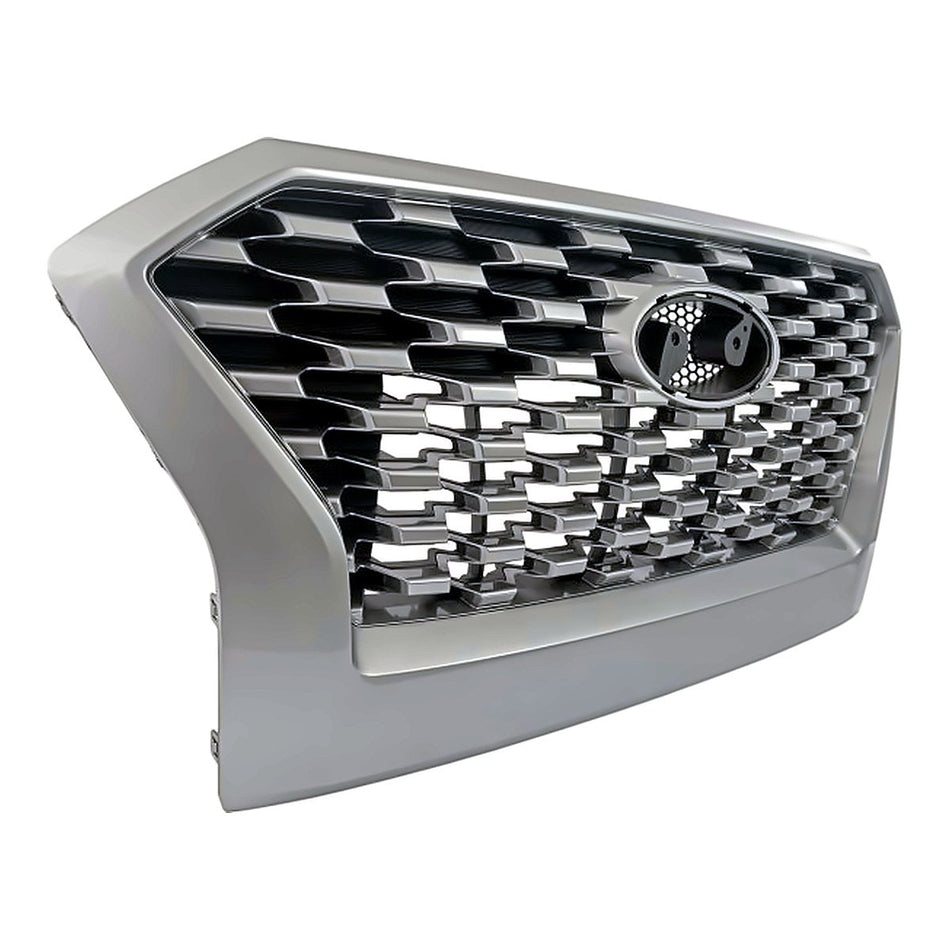 2020-2022 Hyundai Palisade Grille Front Ptd Silver Gray Fits Sel Without Park Assist Se/ Essential – Side View (HY1200239)