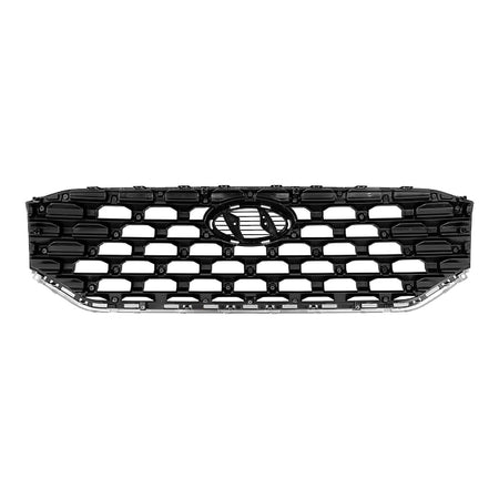 2021-2023 Hyundai Santa_Fe Grille Front Ptd Satin Nickel Without Camera Sel Model Exclude Hyb/ Xrt – Back View (HY1200243)