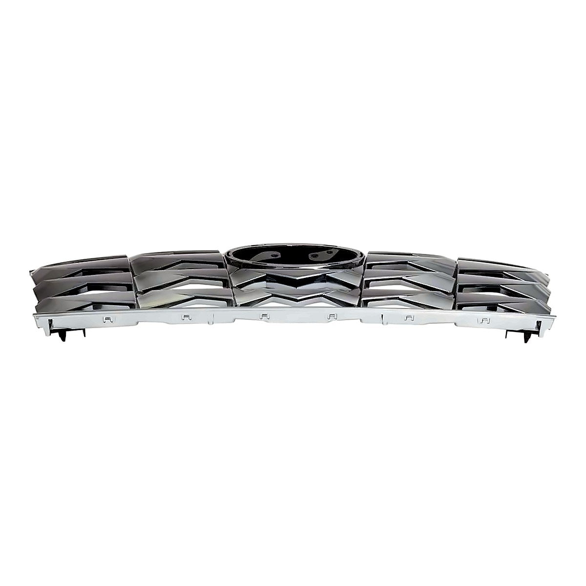 2022-2024 Hyundai Tucson Grille Front Smoked Chrome Without Camera Exclude N-Line – Side View (HY1200249)