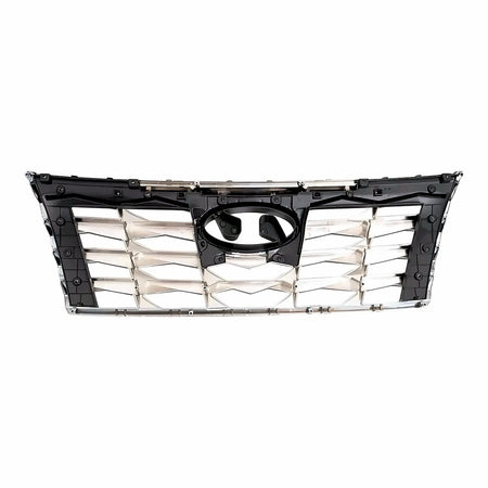 2022-2024 Hyundai Tucson Grille Front Smoked Chrome Without Camera Exclude N-Line – Back View (HY1200249)