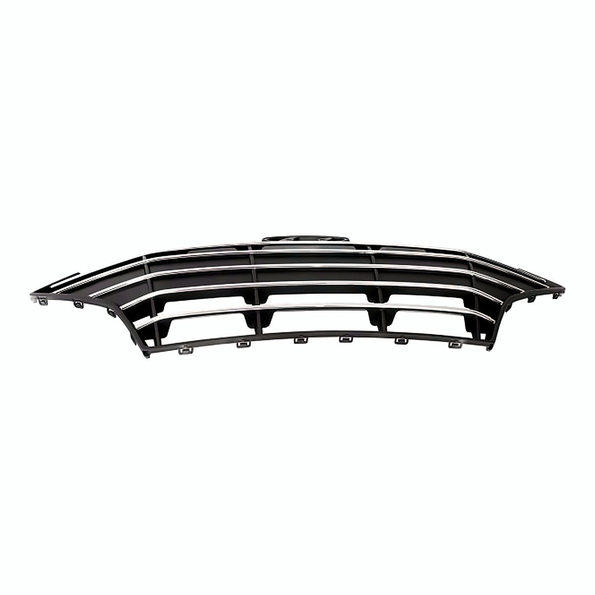 2019-2020 Hyundai Elantra_Sedan Grille Front Black With 6 Chrome Bars Without Adaptive Cruise Exclude Sprt – Side View (HY1200253)