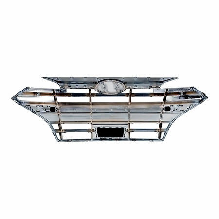 2019-2020 Hyundai Elantra_Sedan Grille Front Black With 6 Chrome Bars With Adaptive Cruise Exclude Sprt – Back View (HY1200254)