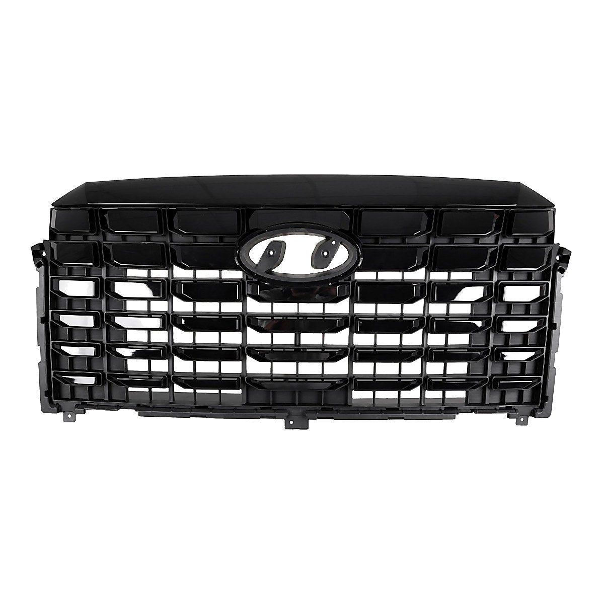 2023-2025 Hyundai Palisade Grille Front Dark Chrome With Camera For Ltd/ Urban / Sel With Premium Pkg – HY1200293