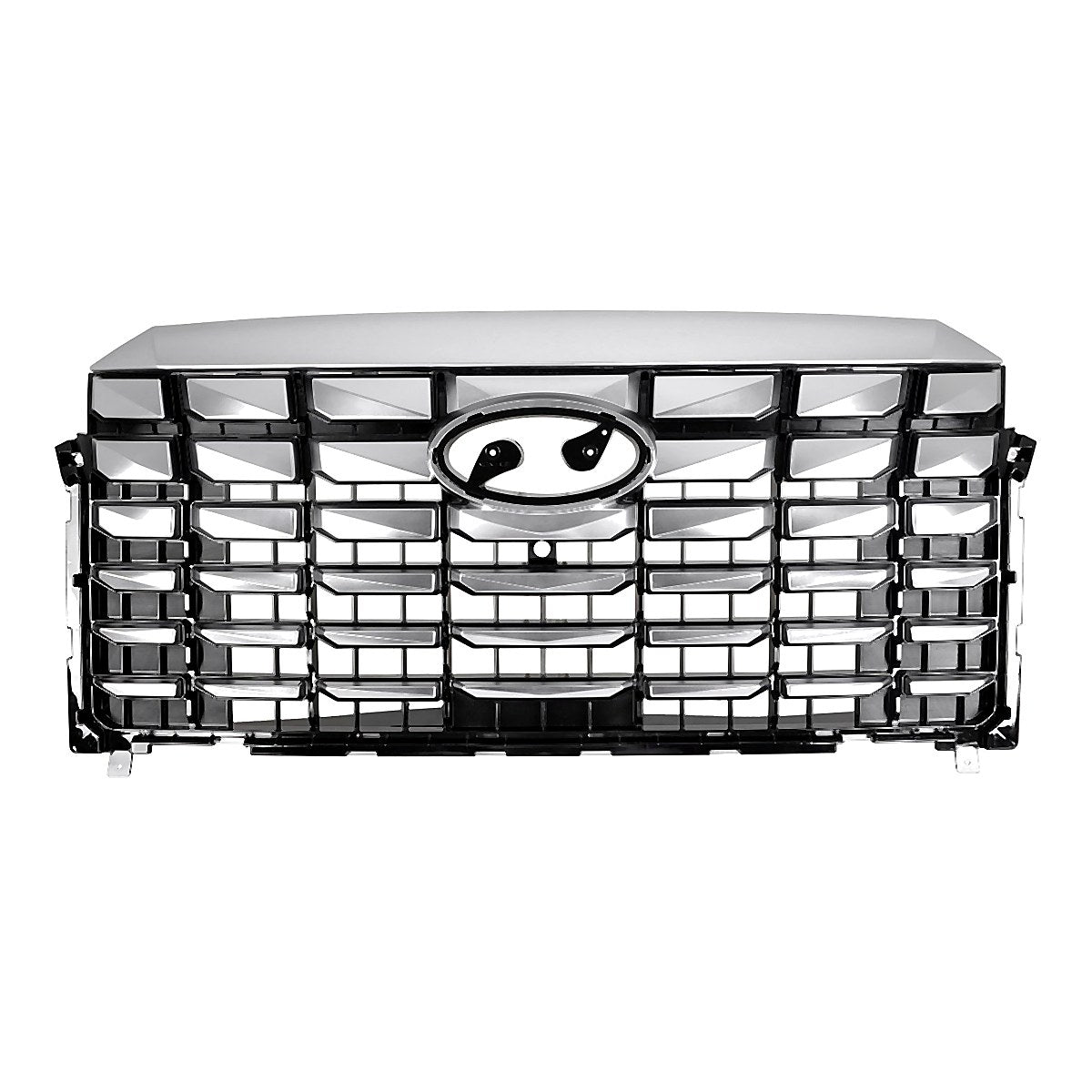 2023-2025 Hyundai Palisade Grille Front Ptd Black With Satin Molding For Calligraphy / Ultimate Models – HY1200294