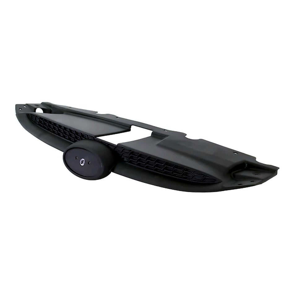 2010-2014 Hyundai Tucson Grille Upper Black Gls – Side View (HY1207101)