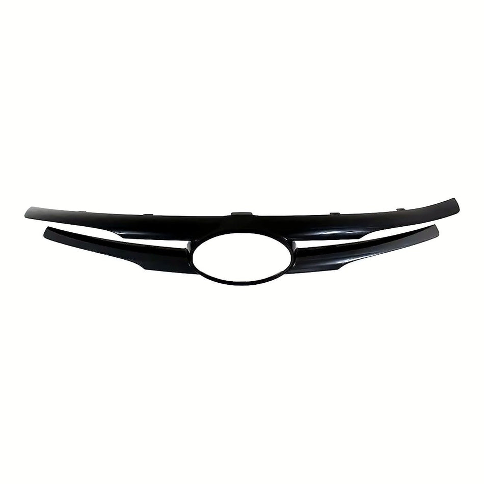 2014 Hyundai Sonata Grille Moulding Upper Matte-Black For Hy1200192 Grille – Front View (HY1210108)