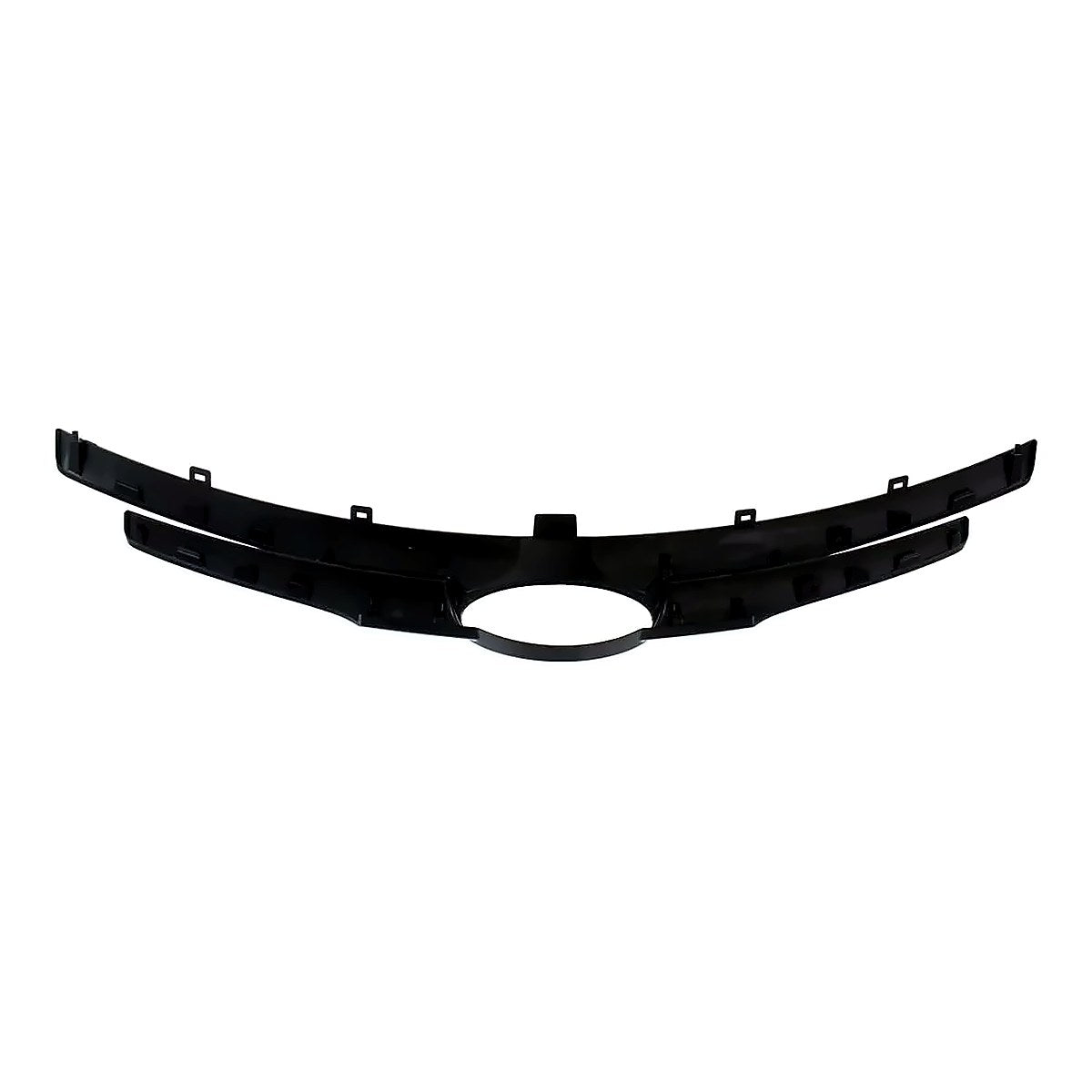 2014 Hyundai Sonata Grille Moulding Upper Matte-Black For Hy1200192 Grille – Back View (HY1210108)