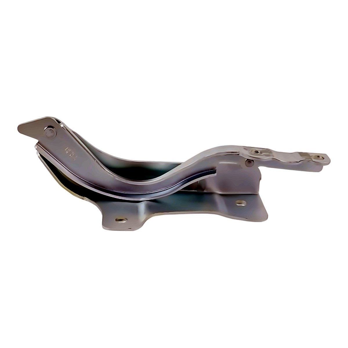 2017-2018 Hyundai Santa_Fe_Sport Hood Hinge Driver Side Steel Satin Chrome Finish Sport – Back View (HY1236170)