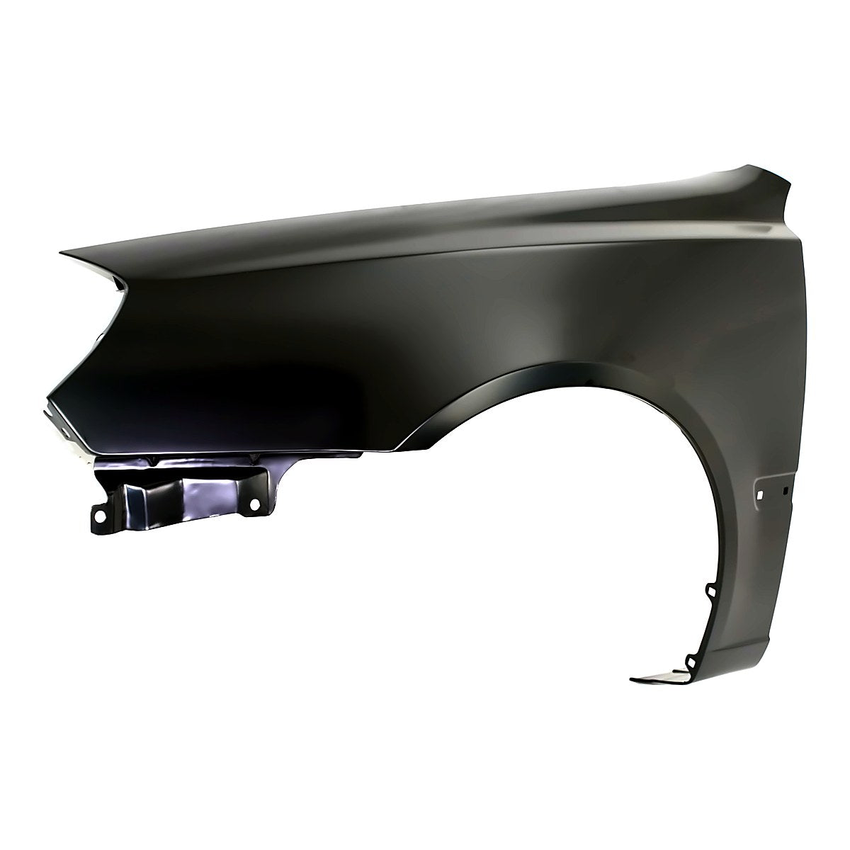 2003-2006 Hyundai Accent_Hatchback Fender Front Driver Side Without Rocker Moulding Hole – Side View (HY1240132)