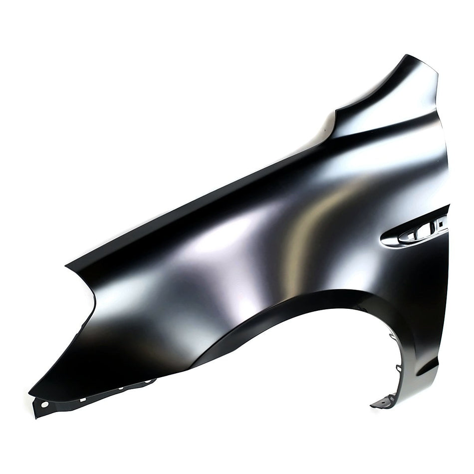 2006-2011 Hyundai Accent Sedan Fender Front Driver Side - side angle, Part HY1240137
