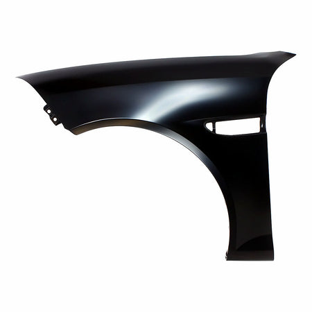 2007-2008 Hyundai Tiburon Fender Front Driver Side (With Side Mldg Hole) Steel – Front View (HY1240143)