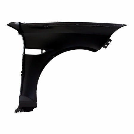 2007-2008 Hyundai Tiburon Fender Front Driver Side (With Side Mldg Hole) Steel – Back View (HY1240143)