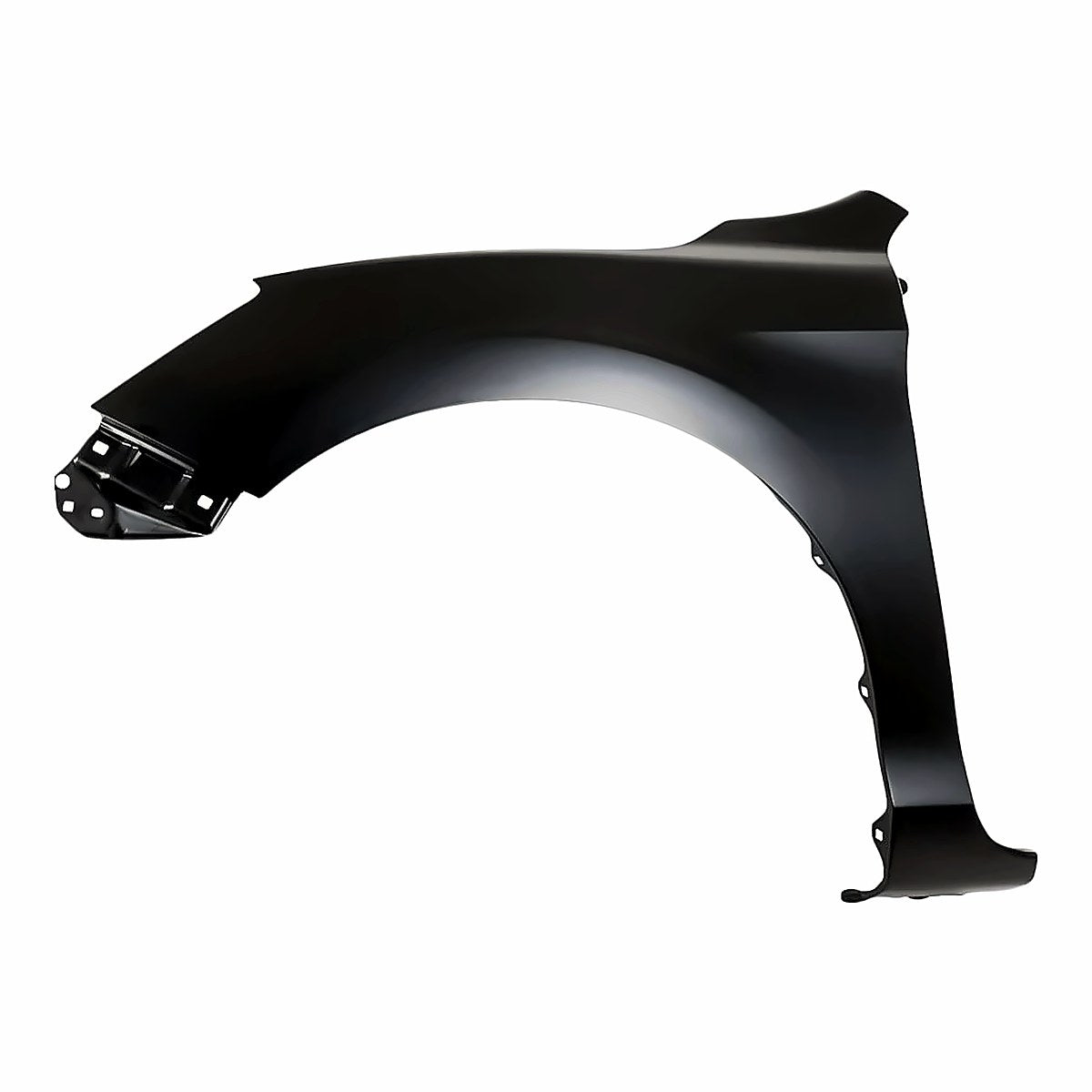 2003-2006 Hyundai Tiburon Fender Front Driver Side With Side Marker Hole – Front View (HY1240148)