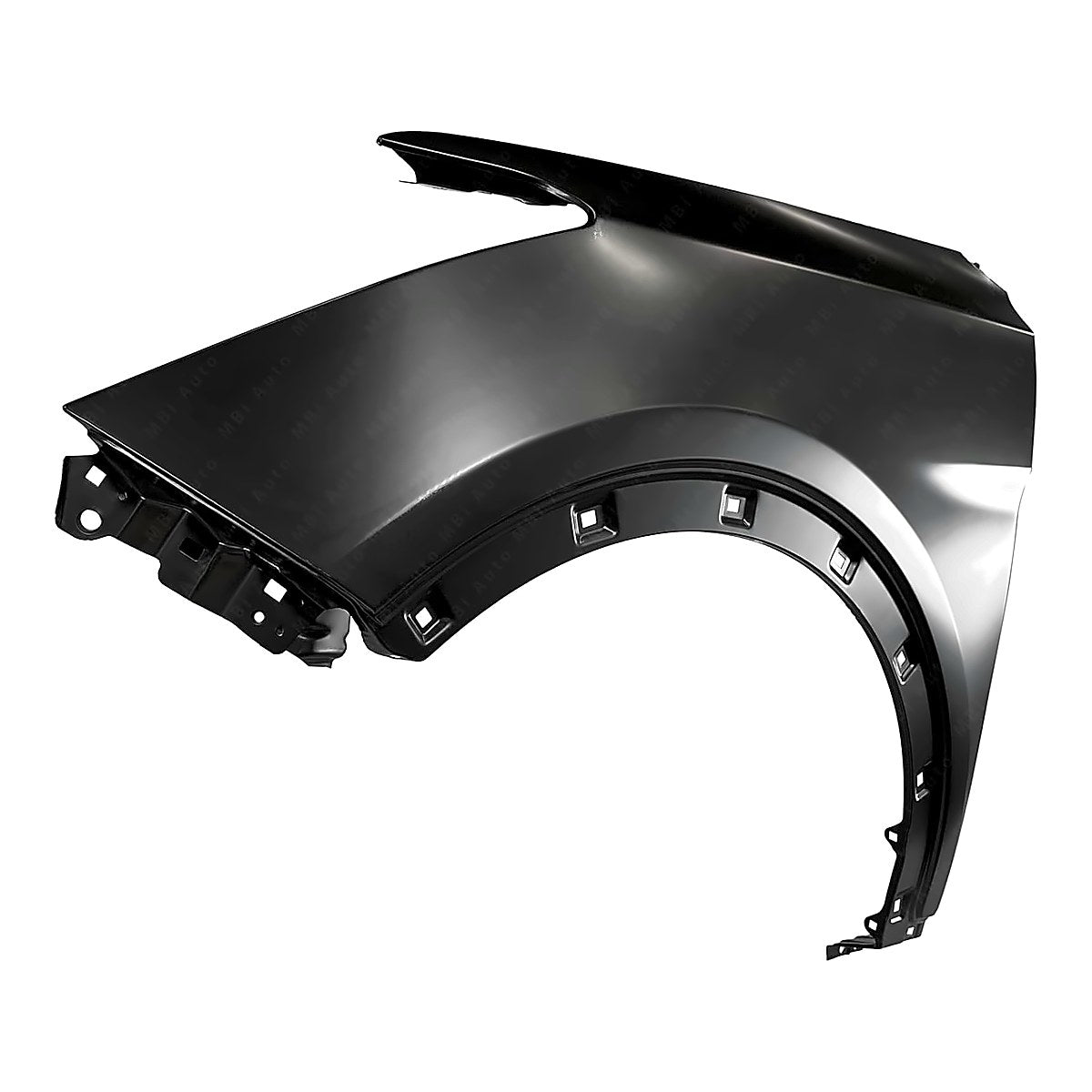 2013-2018 Hyundai Santa_Fe Fender Front Driver Side (Without Side Lamp Hole) Steel Sports Model – Side View (HY1240159)