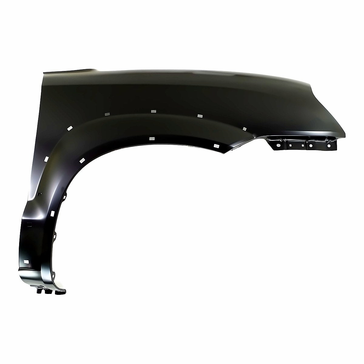 2005-2009 Hyundai Tucson Fender Front Passenger Side With Cladding Hole – Front View (HY1241136)