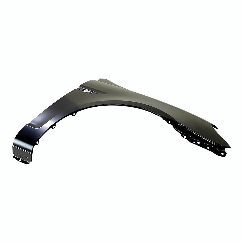 2006-2011 Hyundai Accent Sedan Fender Front Passenger Side - side angle, Part HY1241137
