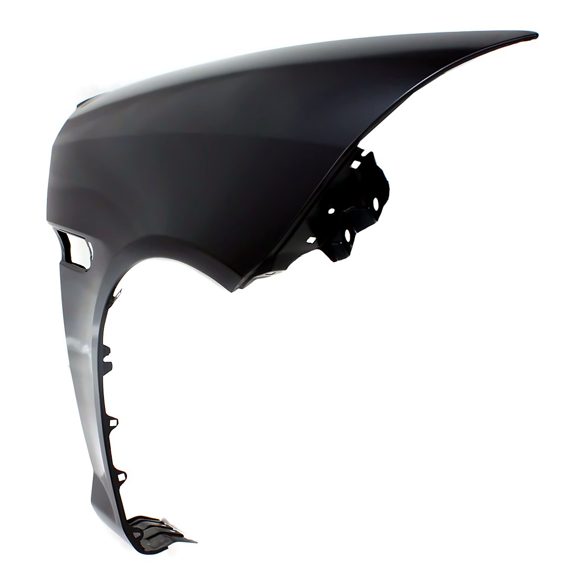 2007-2008 Hyundai Tiburon Fender Front Passenger Side (With S/Mldg Ho) Steel – Side View (HY1241143)